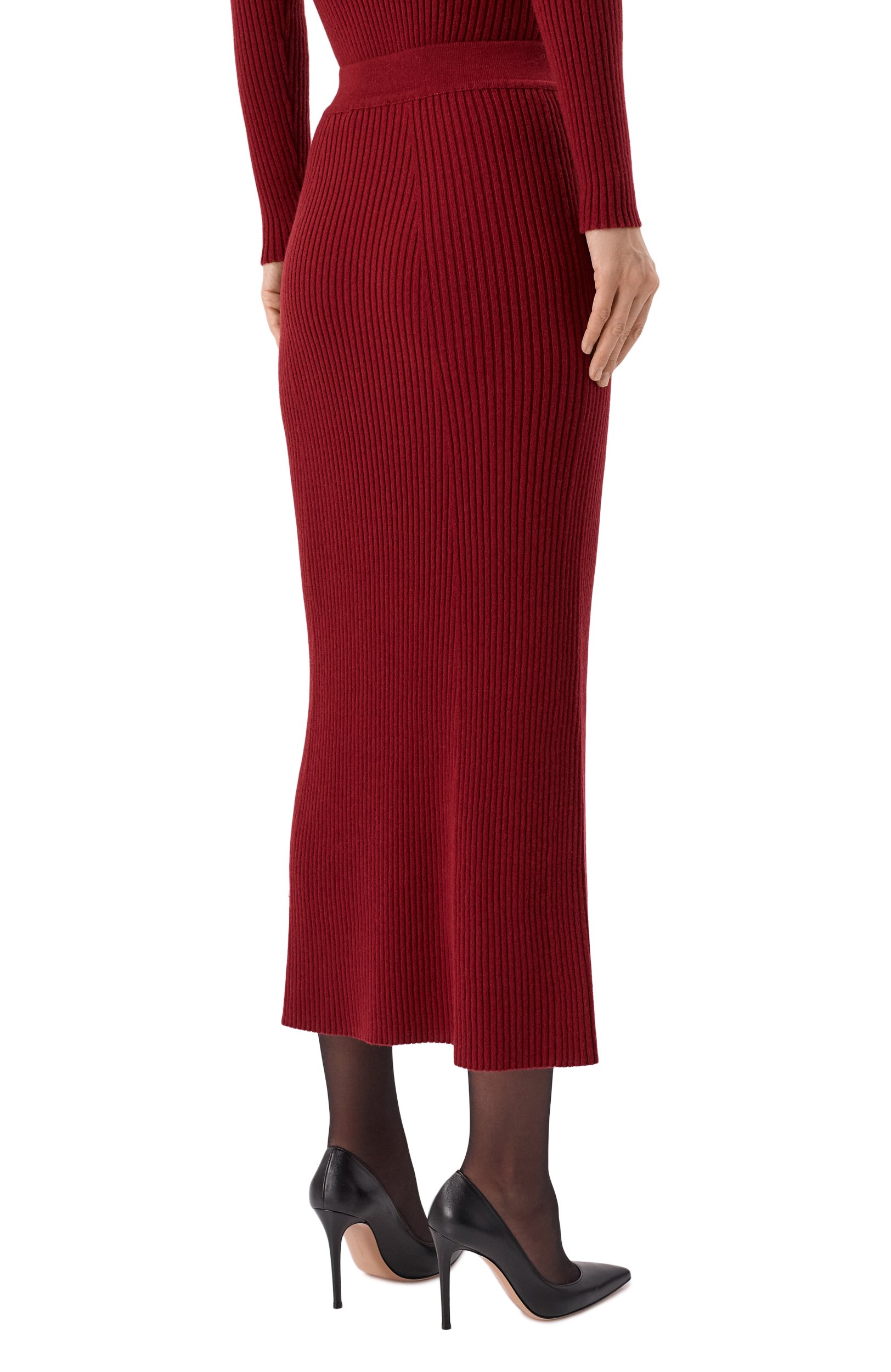 Кашемировая юбка MVST, арт. M26.1MW.KA34.3/K003-RIBBED CASHMERE, фото 4