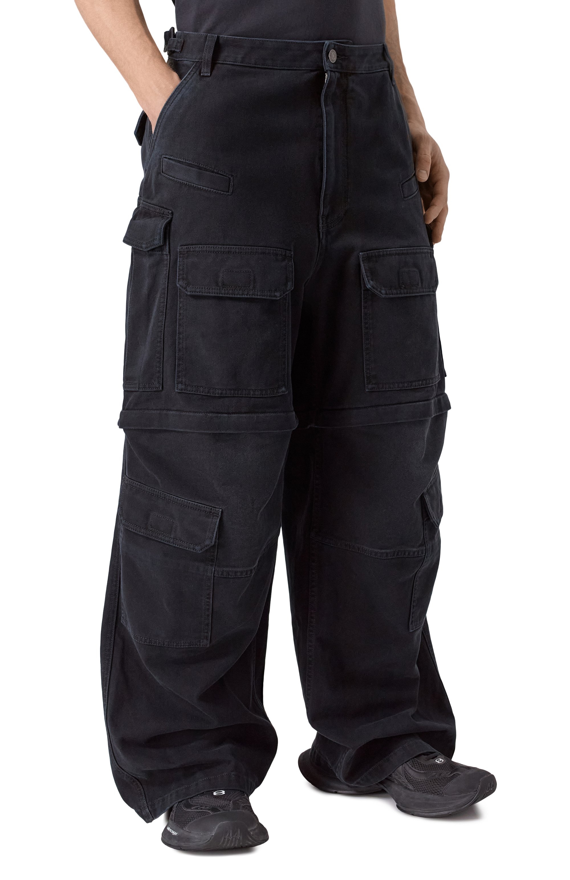 Джинсы-шорты BALENCIAGA, арт. 783695/TNW11, фото 3