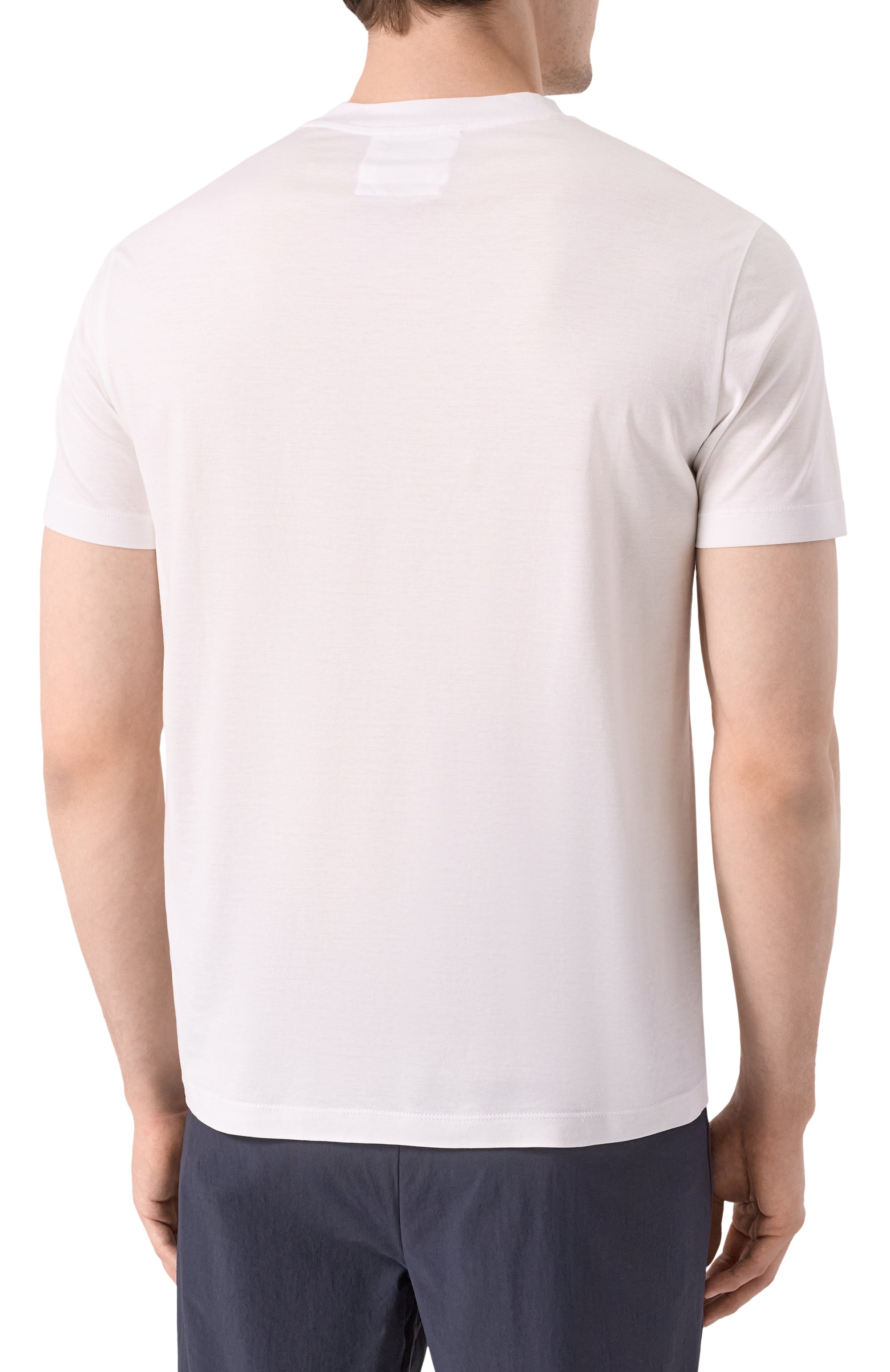 Футболка из лиоцелла и хлопка EMPORIO ARMANI, арт. 8N1TD8/1JUVZ, фото 4