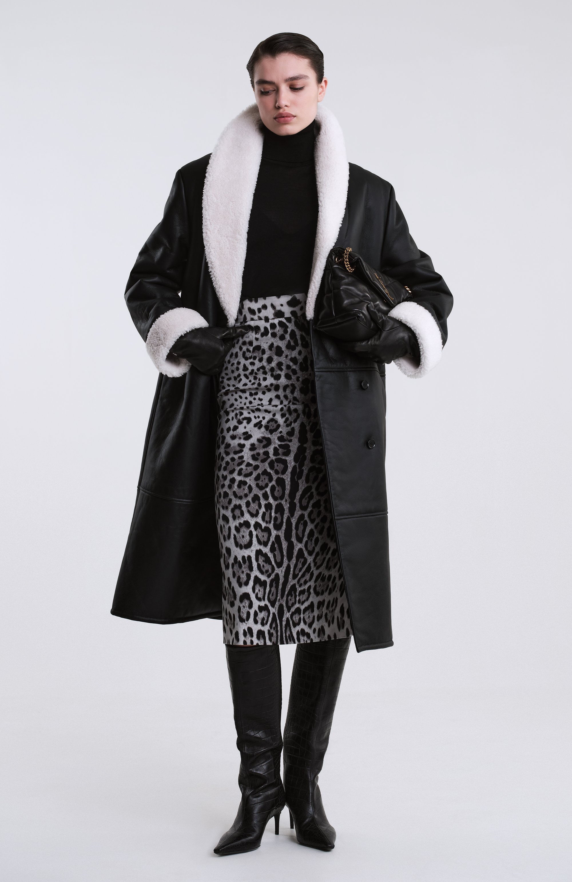 Шерстяная водолазка DOLCE & GABBANA, арт. FXW13Z/JCVXF, фото 7