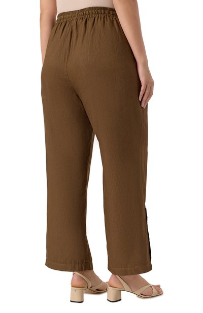 Льняные брюки MARINA RINALDI VOYAGE, арт. PA0L0, фото 4