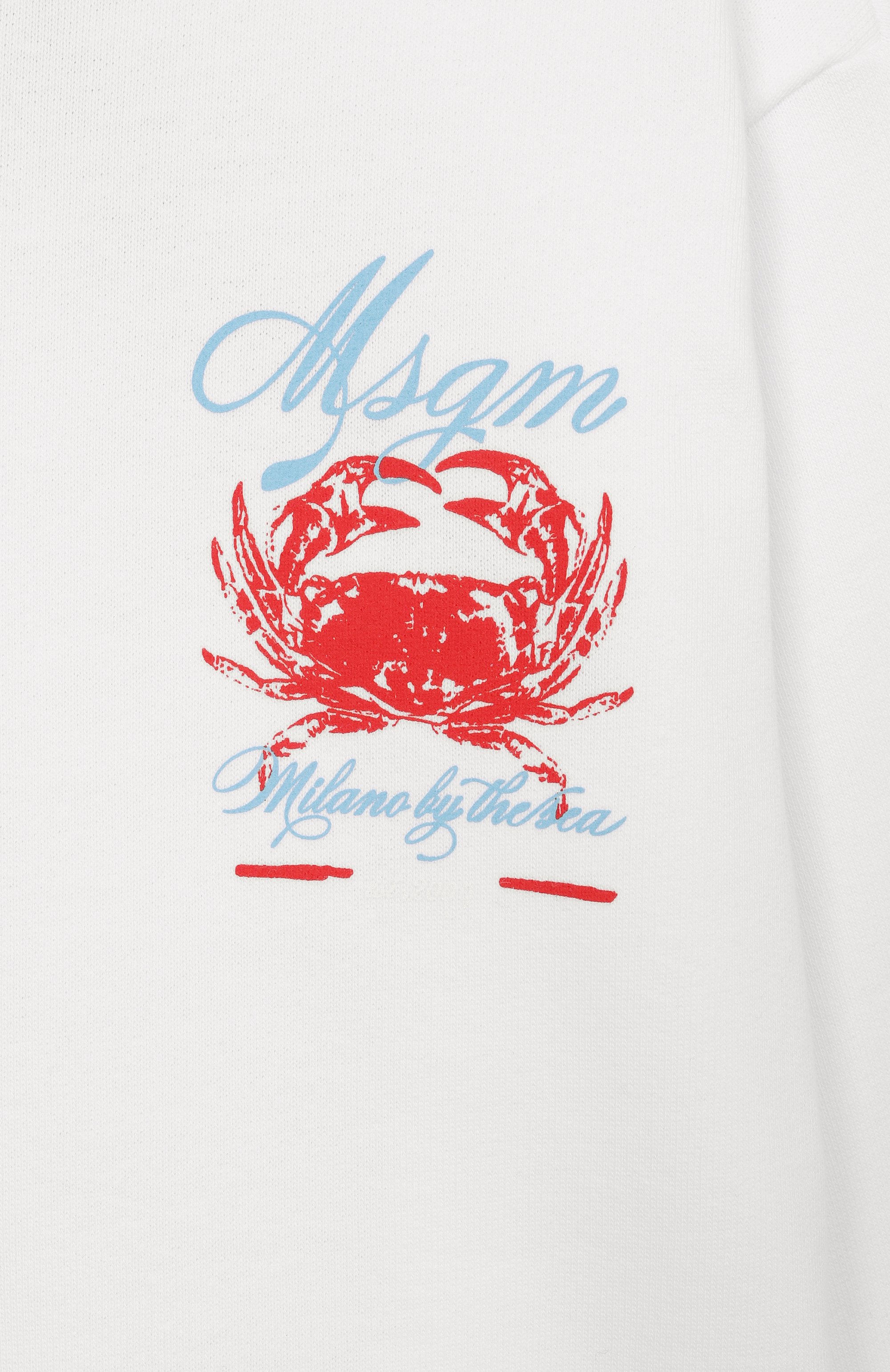 Хлопковый свитшот MSGM KIDS, арт. S6MSJBSW294, фото 3