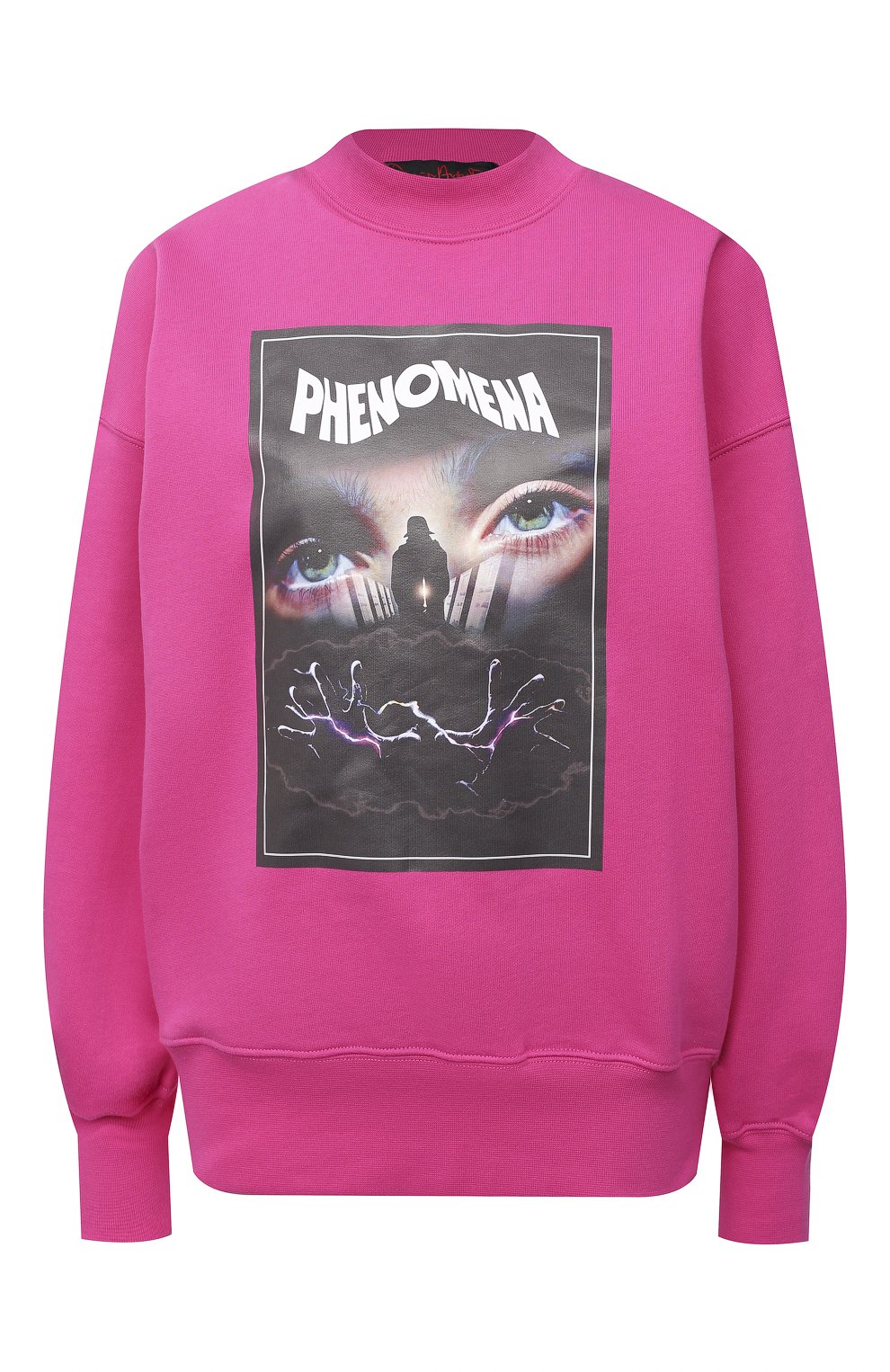 Хлопковый свитшот MSGM фуксия цвета по цене 22800 руб., арт. 2942MDM208 207999, фото 1 Хлопковый свитшот MSGM, арт. 2942MDM208 207999, фото 1