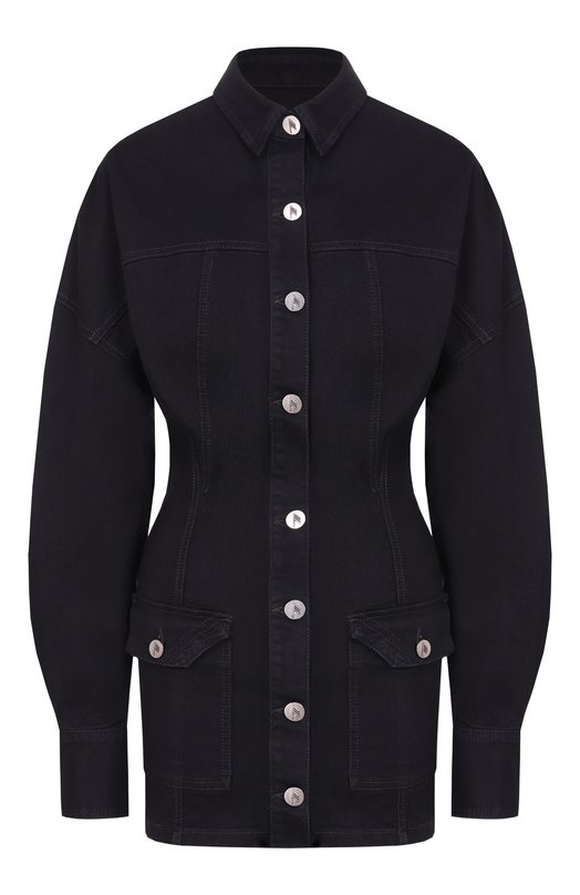 Джинсовое платье The Attico 260WCA00482/DDS002AA Чёрный 260WCA00482/DDS002AA