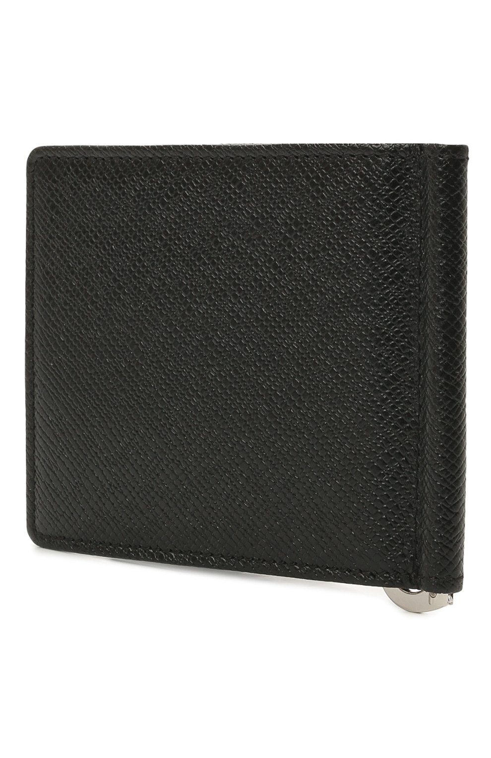 Кожаный зажим для купюр BOSS черного цвета по цене 6020 руб., арт. 50454130, фото 2 Кожаный зажим для купюр BOSS, арт. 50454130, фото 2