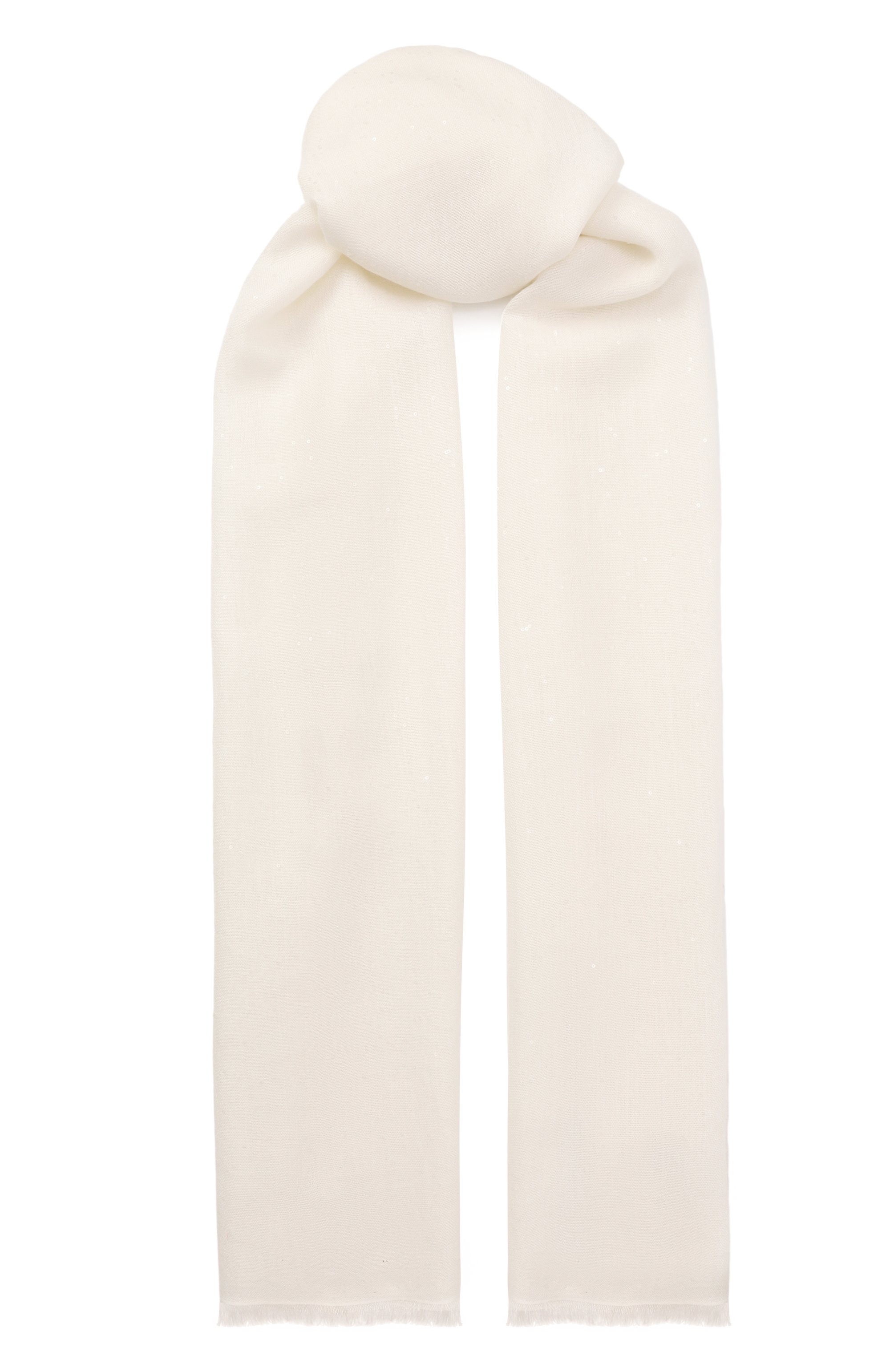 Шарф из кашемира и шелка BRUNELLO CUCINELLI, арт. MSCDVSW03, фото 1