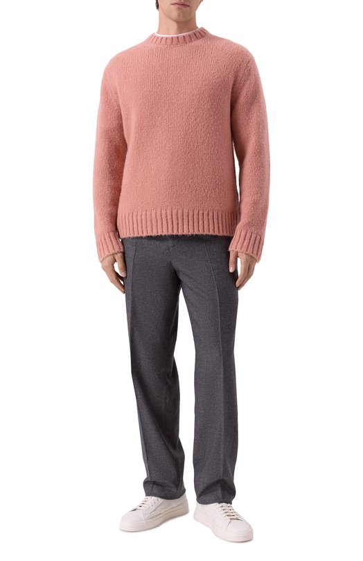 Шерстяной свитер 12 STOREEZ 135344 Розовый  135344 Фото 2