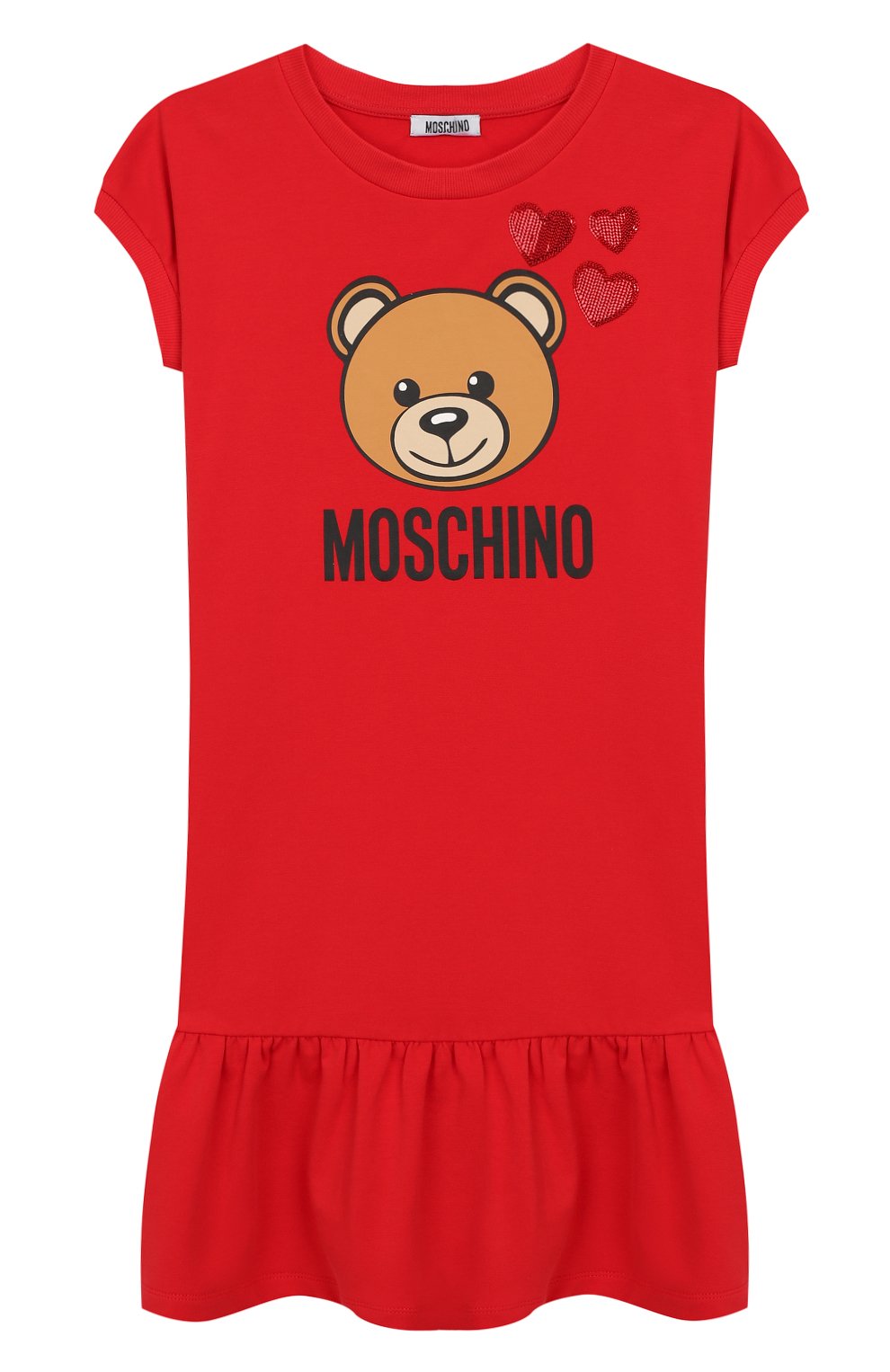 Хлопковое платье MOSCHINO, арт. HDV07E/LDA12/10A-14A, фото 1