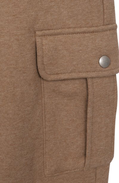 Джоггеры из хлопка и кашемира ELEVENTY, арт. EX6Q10/F0215/6-8, фото 3
