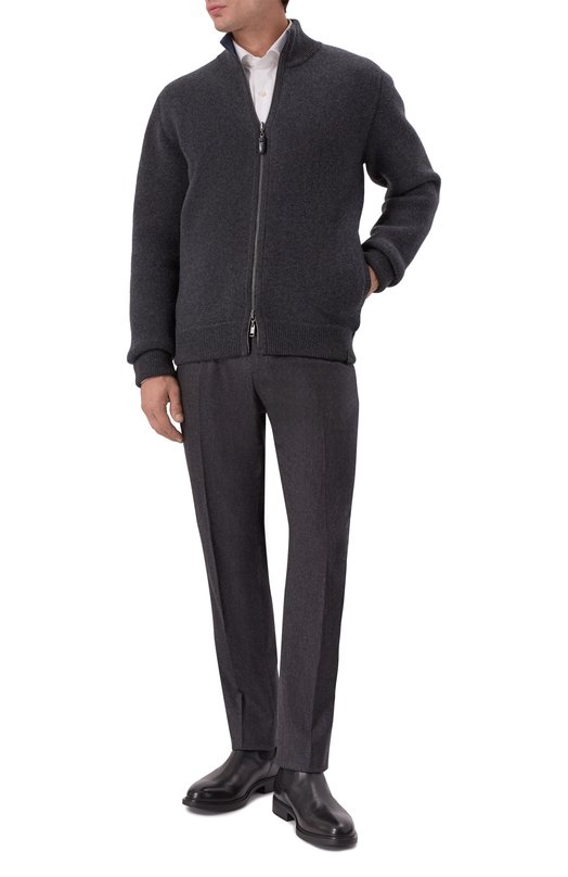 Двусторонний кардиган Brioni UMTC0L/0DK05 Серый  UMTC0L/0DK05 Фото 2
