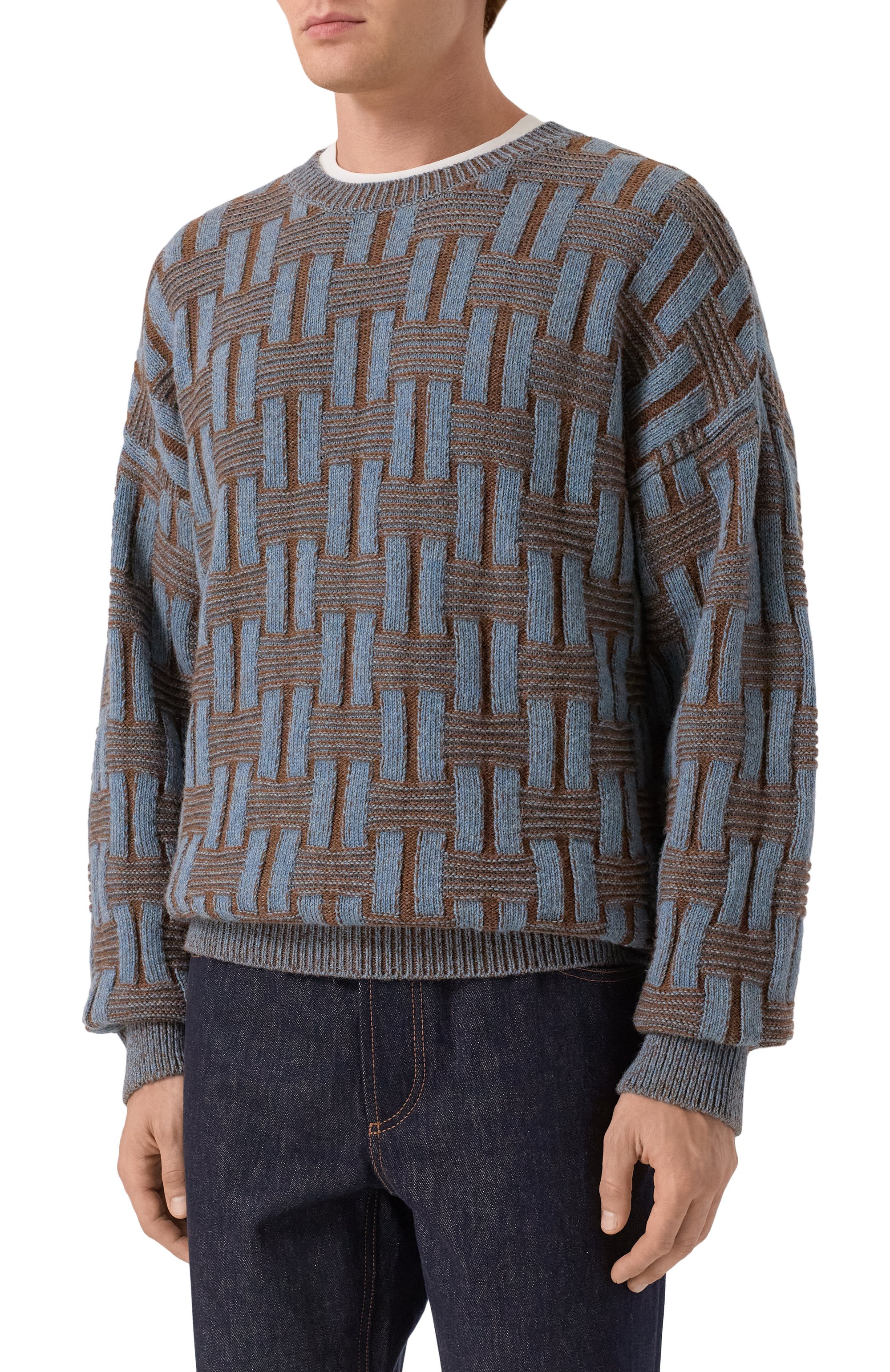 Шерстяной свитер GIORGIO ARMANI, арт. GM002178/AF20312, фото 3