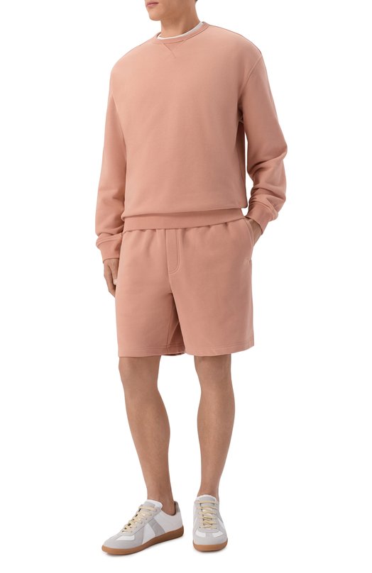 Хлопковый свитшот 12 STOREEZ 136459 Розовый  136459 Фото 2