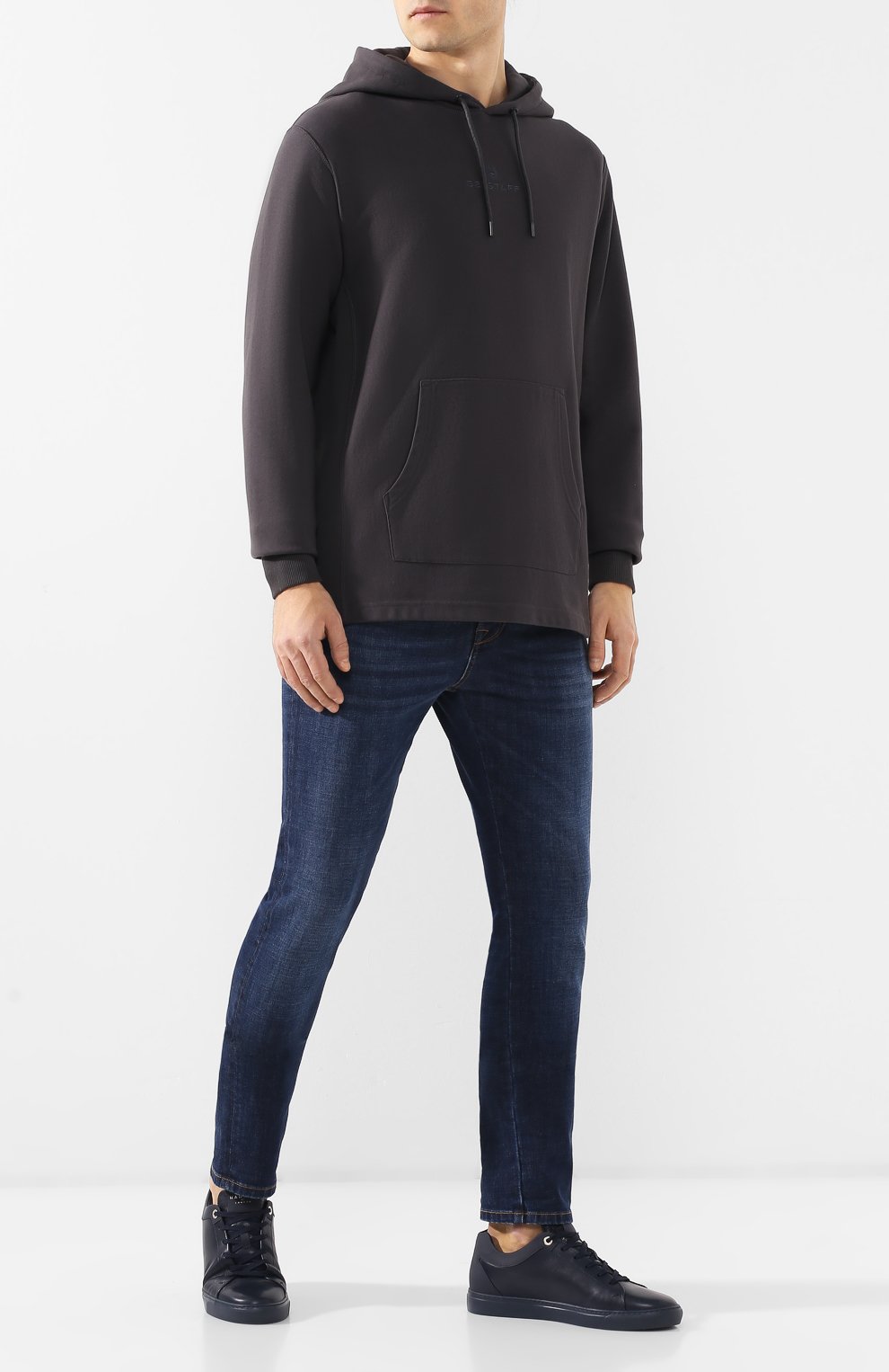 Кожаные кеды HARRYS OF LONDON, арт. T0M NAPPA LEATHER/TECH, фото 2