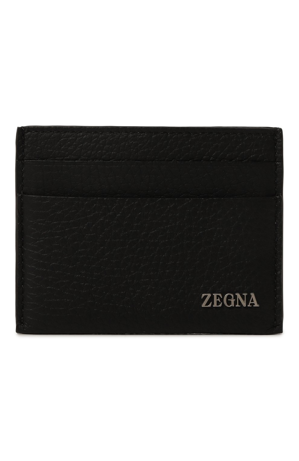Кожаный футляр для кредитных карт ZEGNA черного цвета по цене 39950 руб., арт. LHCVM/E1817Z, фото 1 Кожаный футляр для кредитных карт ZEGNA, арт. LHCVM/E1817Z, фото 1