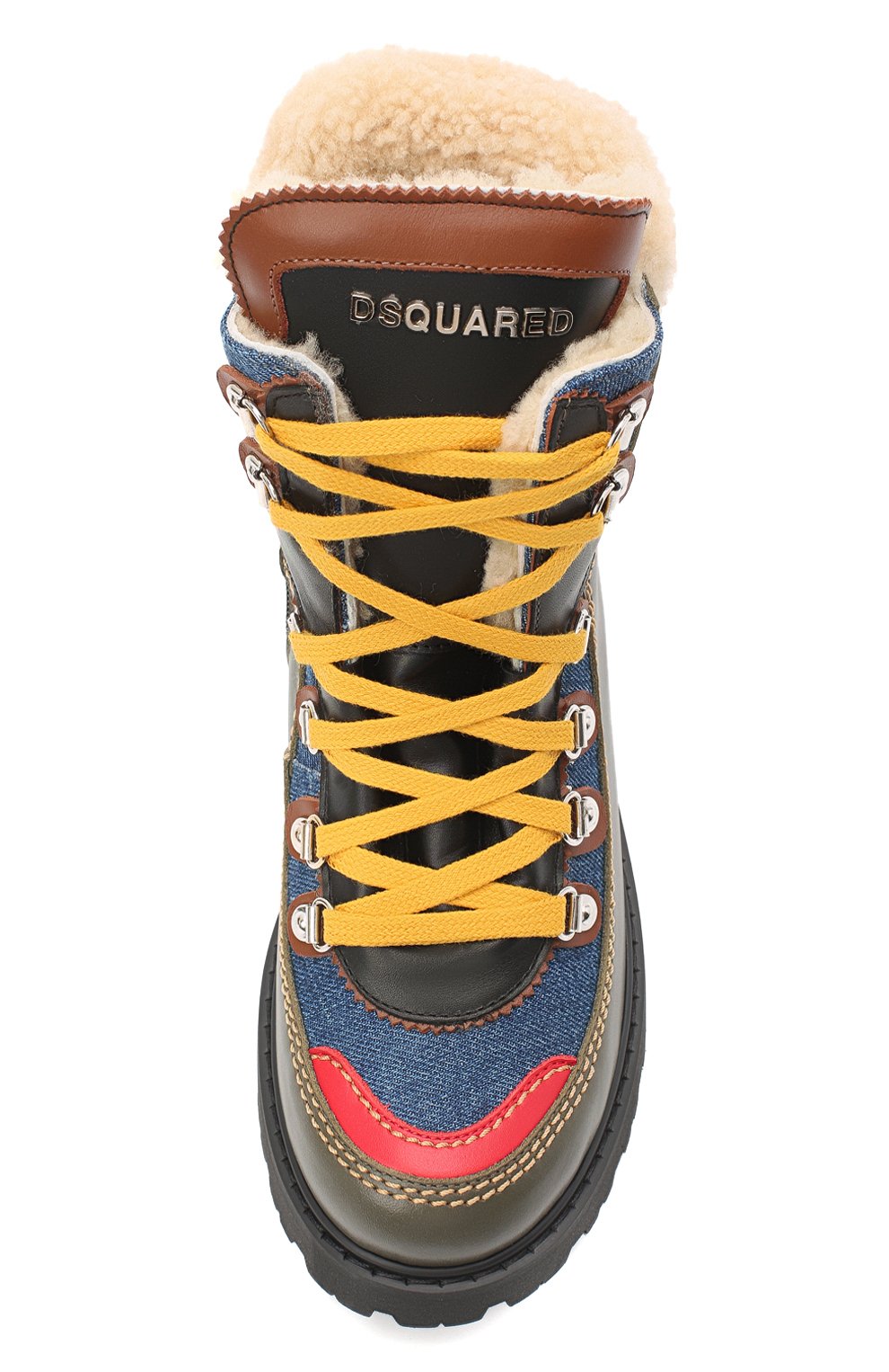 Кожаные ботинки DSQUARED2, арт. 65191/S0FTY/36-41, фото 4
