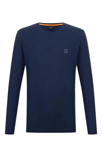Мужская хлопковый лонгслив BOSS ORANGE, арт. 50512111