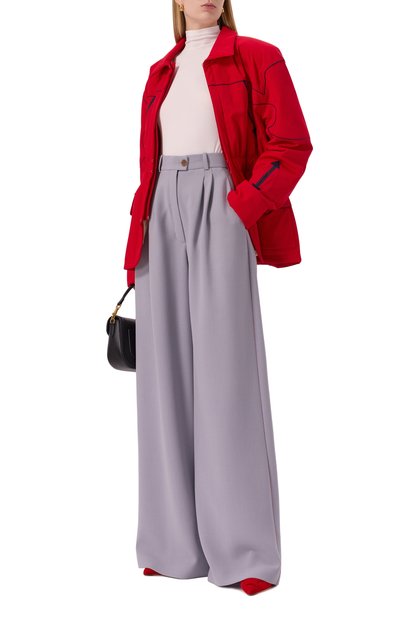 Шерстяные брюки ULYANA SERGEENKO, арт. PNT008FW24P 2466Т24, фото 2