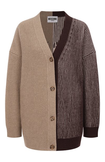 Женский кардиган из шерсти и вискозы M05CH1NO JEANS, арт. V0921/8204