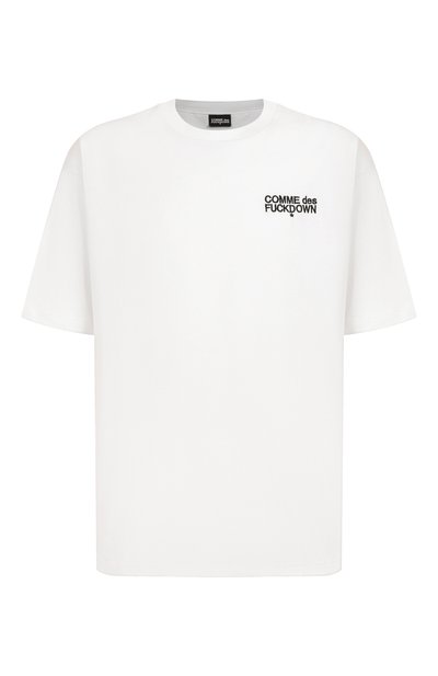 Мужская хлопковая футболка COMME DES FUCKDOWN, арт. CFABM01727
