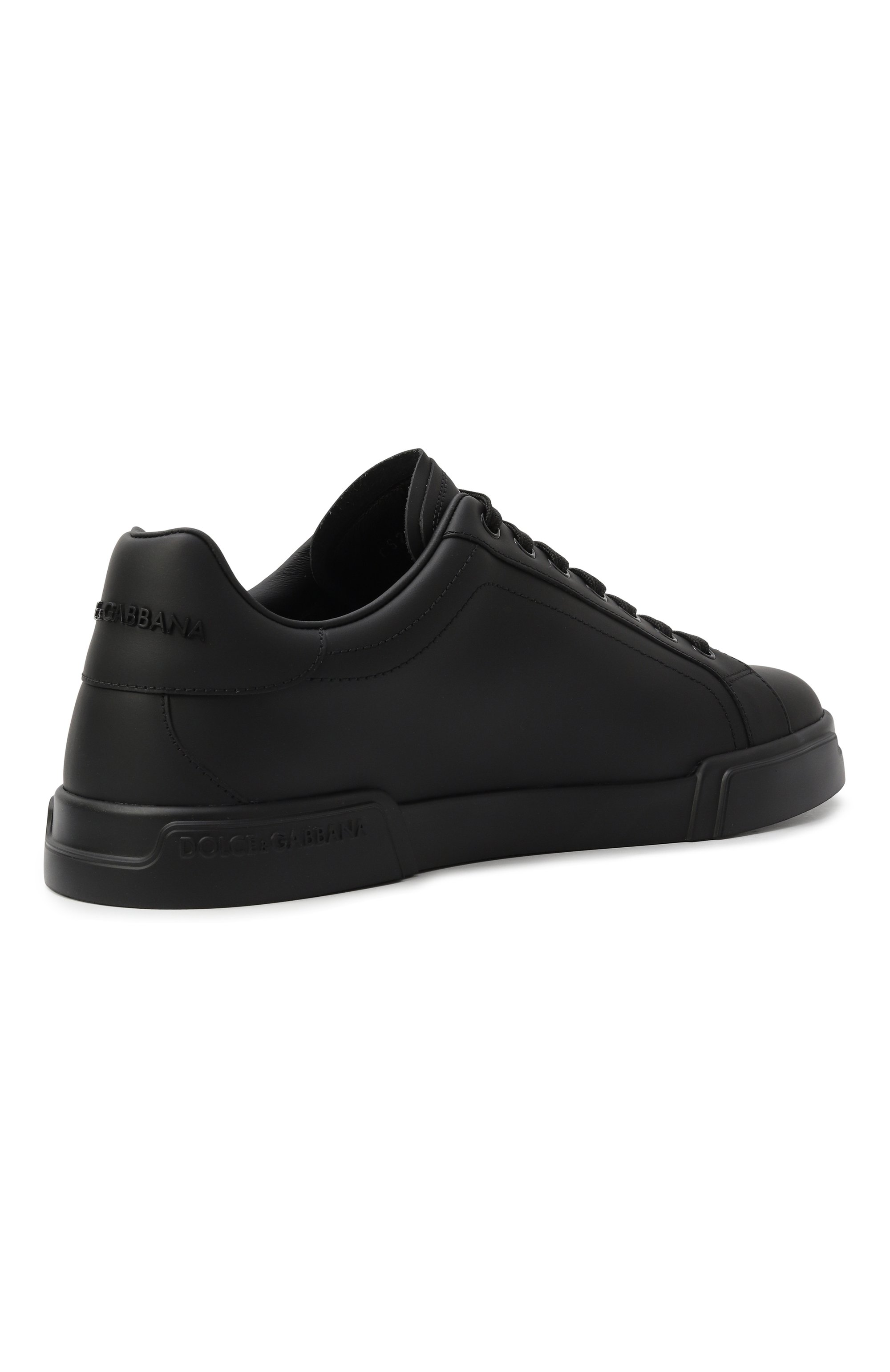 Кожаные кеды portofino DOLCE & GABBANA, арт. CS2332/A1065, фото 5