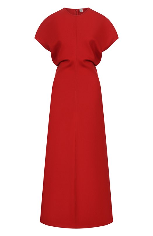 Шерстяное платье TOTEME 261-WRD1103-FB0568 Красный 261-WRD1103-FB0568