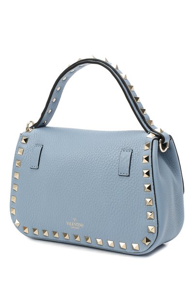 Сумка rockstud small VALENTINO голубого цвета по цене 208500 руб., арт. VW2B0I52/VSF, фото 3 Сумка rockstud small VALENTINO, арт. VW2B0I52/VSF, фото 3