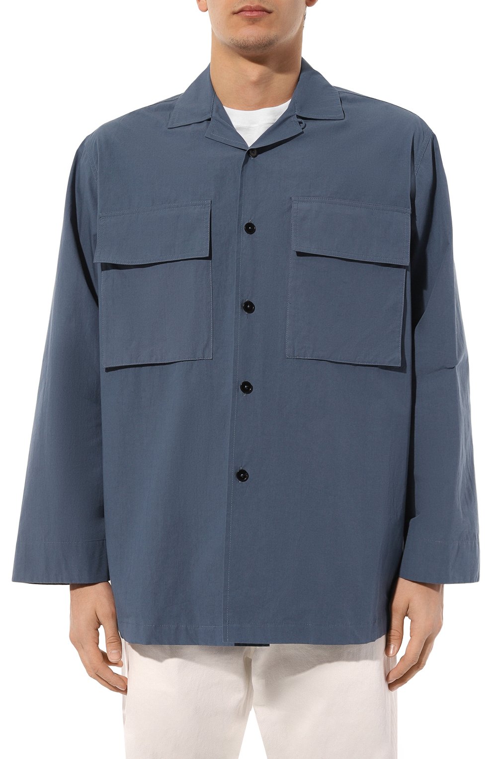 Хлопковая рубашка JIL SANDER, арт. J47DL0144/J45127, фото 3