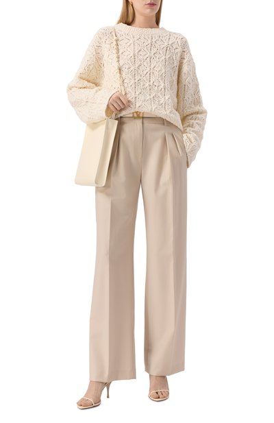 Свитер из хлопка и шелка LOULOU DE SAISON, арт. NIA, фото 2