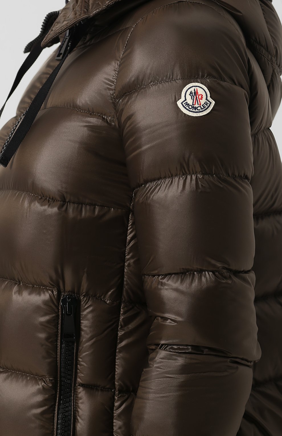 Пуховик на молнии с капюшоном MONCLER, арт. D2-093-49319-49-53052, фото 5