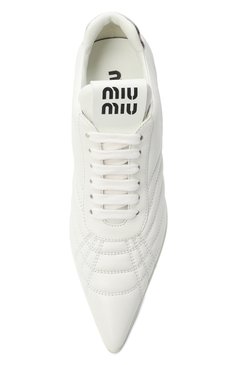 Кожаные туфли MIU MIU, арт. 5E521D-3F1F-F0009, фото 4