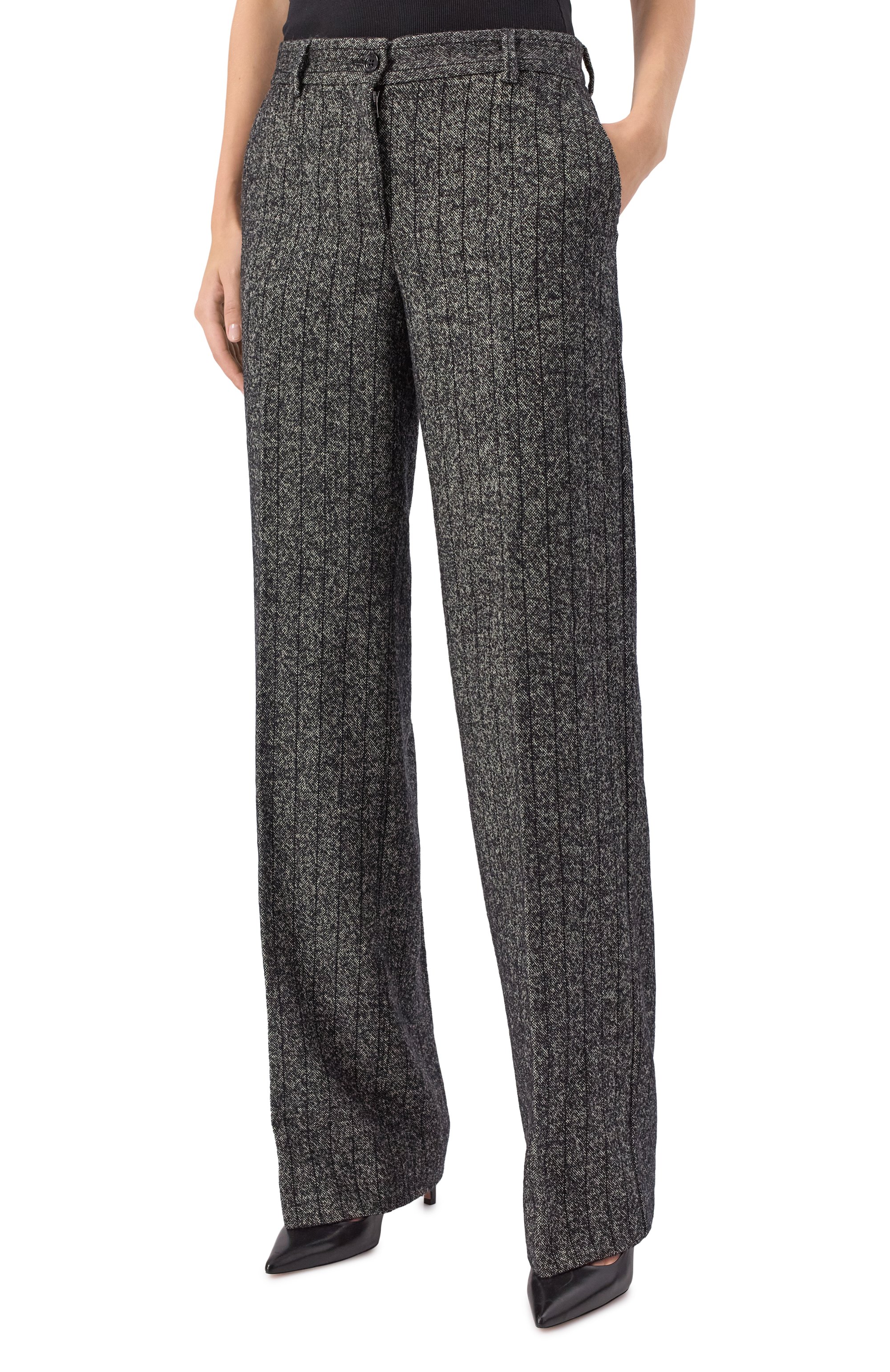 Шерстяные брюки DOLCE & GABBANA, арт. FTC31T/FRZAN, фото 3