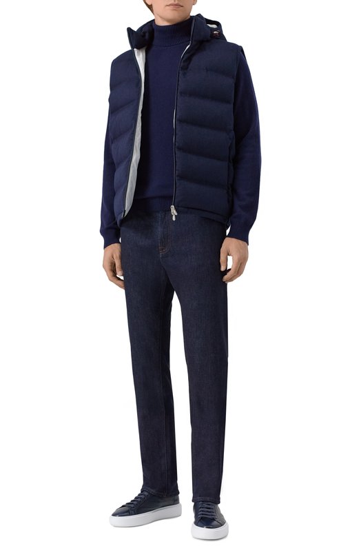 Кашемировая водолазка MVST M25.1PM.K016 Синий  M25.1PM.K016 Фото 2