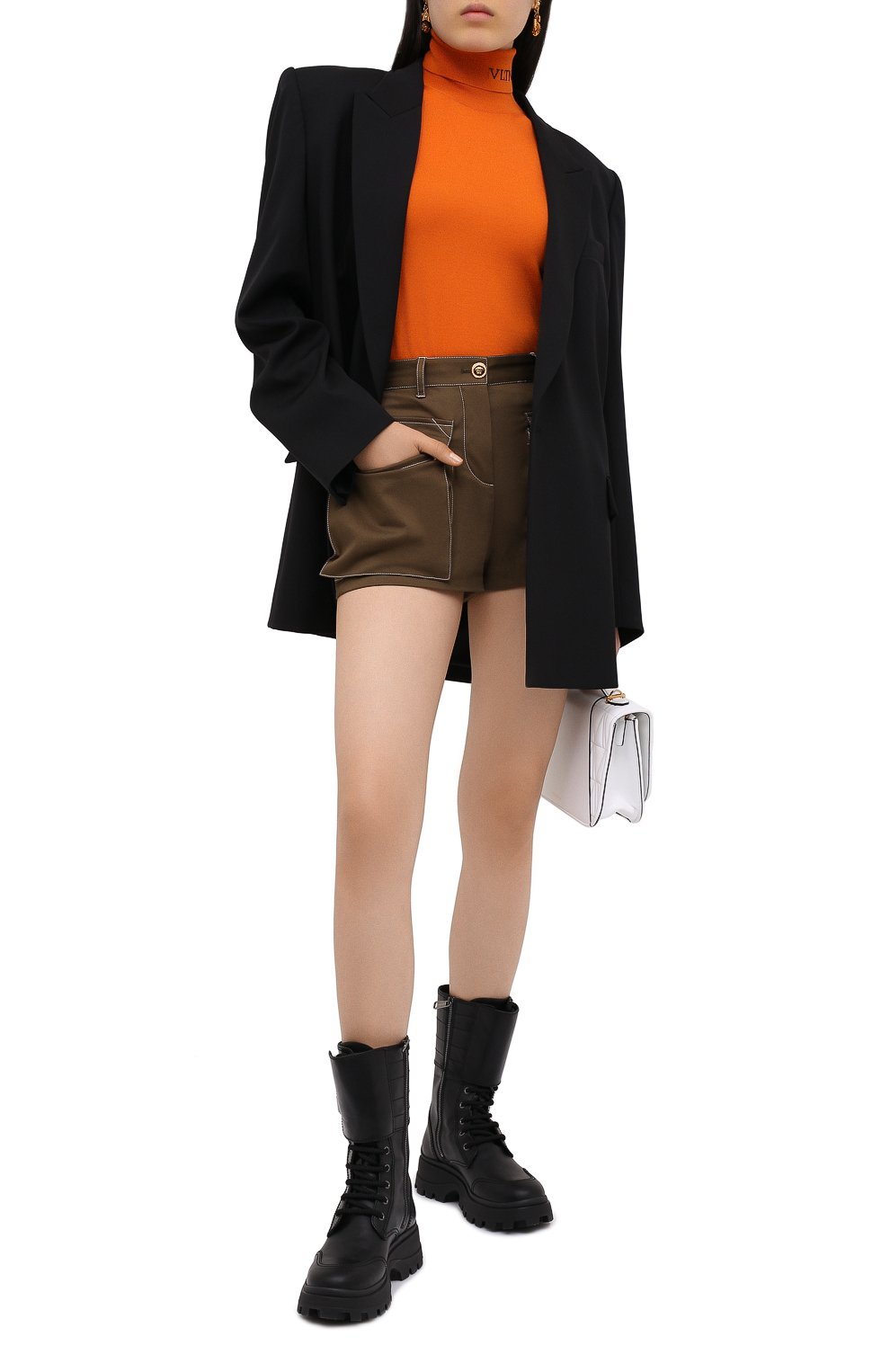 Хлопковые шорты VERSACE, арт. A87336/A229957, фото 2