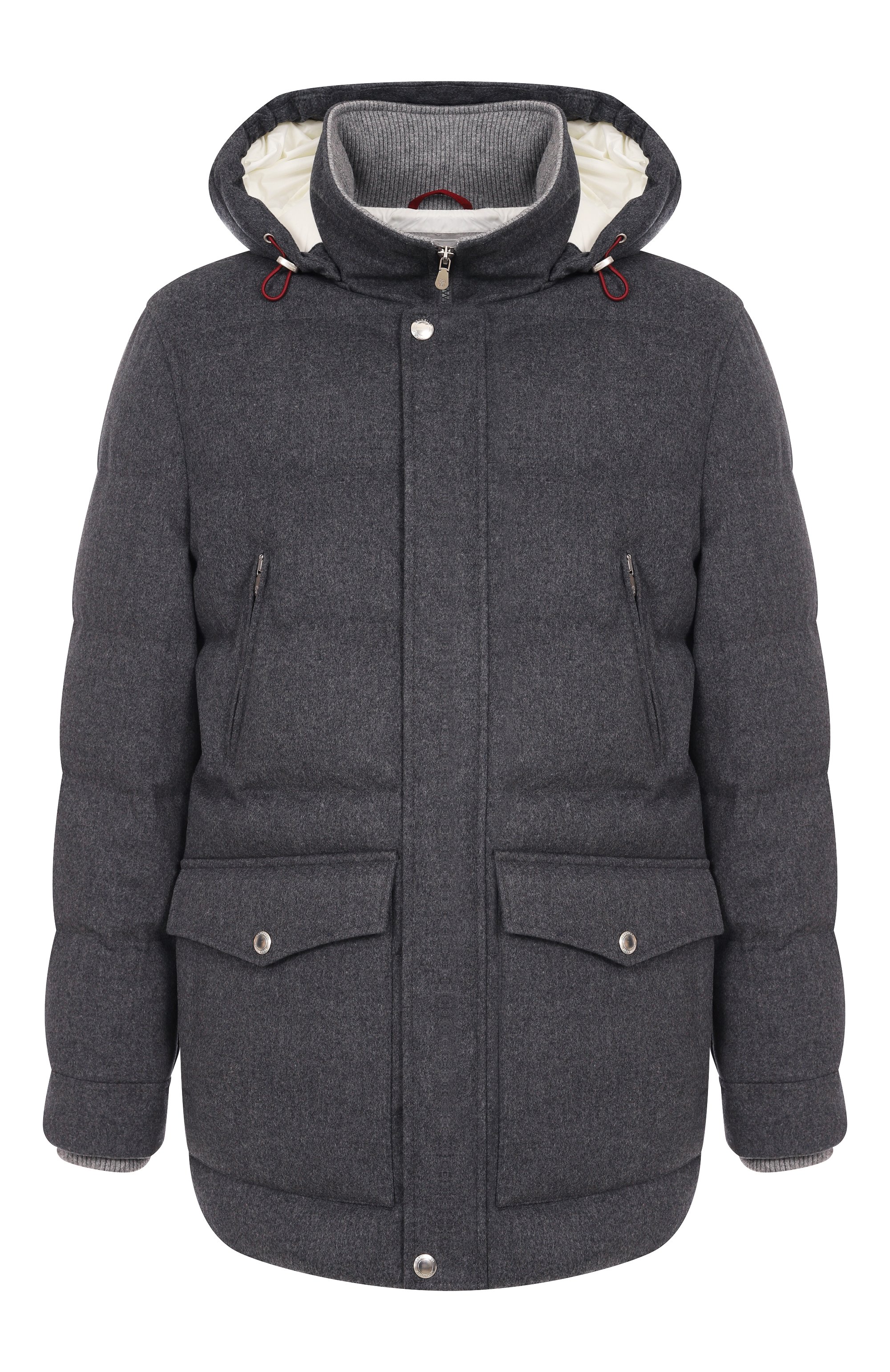 Шерстяной пуховик BRUNELLO CUCINELLI, арт. MM4701823, фото 1