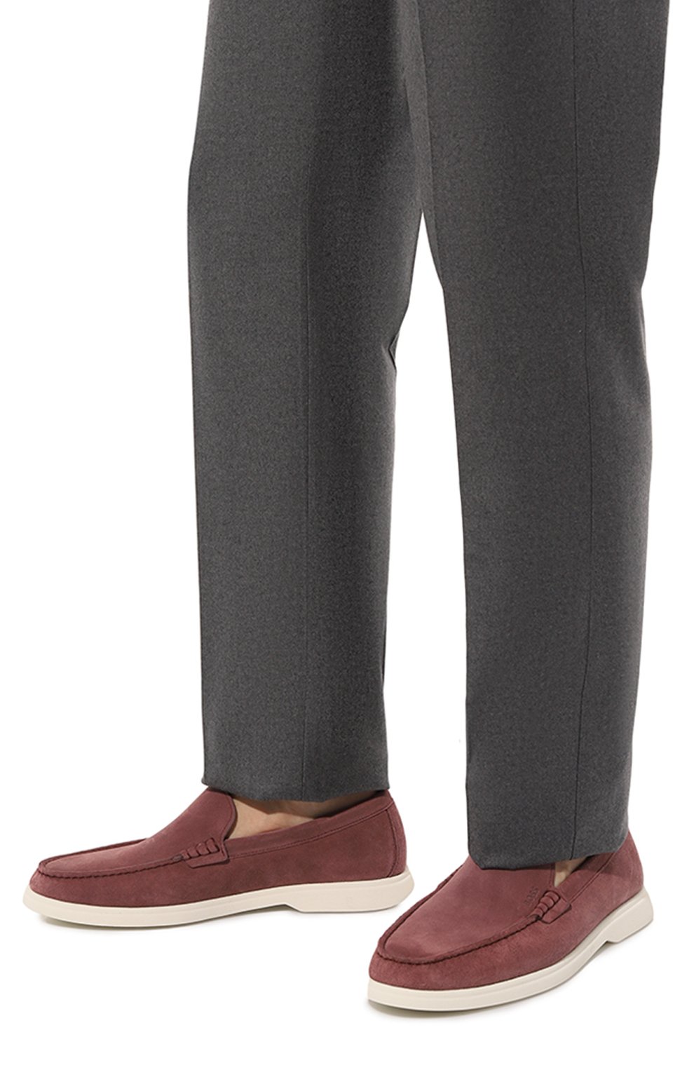 Замшевые лоферы BOSS, арт. 50492969, фото 3