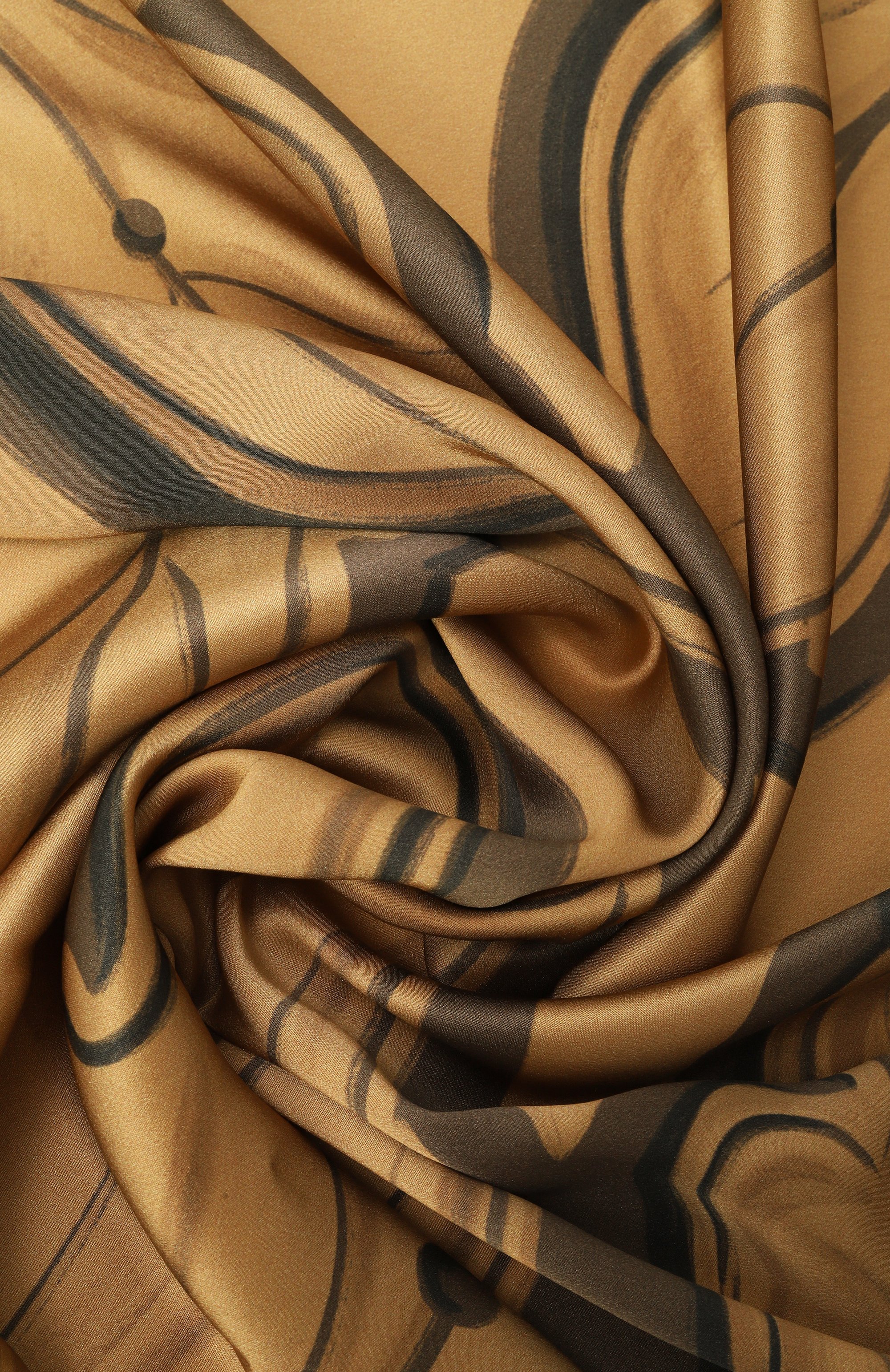 Шелковый платок ХОХЛОМА Х АЛЕНА АХМАДУЛЛИНА, арт. WTA111R, фото 3