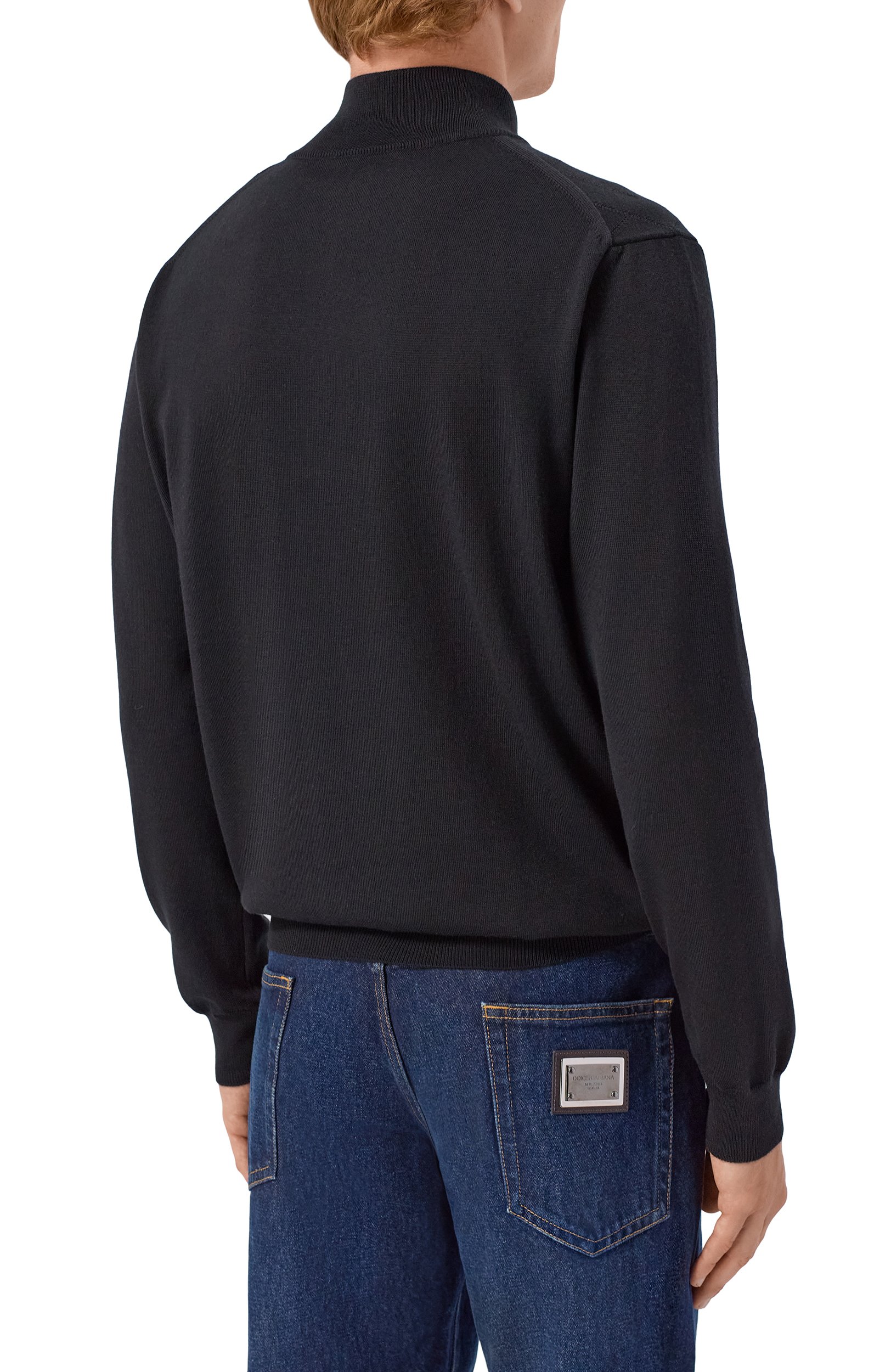 Шерстяной джемпер CORNELIANI черного цвета по цене 74450 руб., арт. 28M50A/2A25113, фото 4 Шерстяной джемпер CORNELIANI, арт. 28M50A/2A25113, фото 4