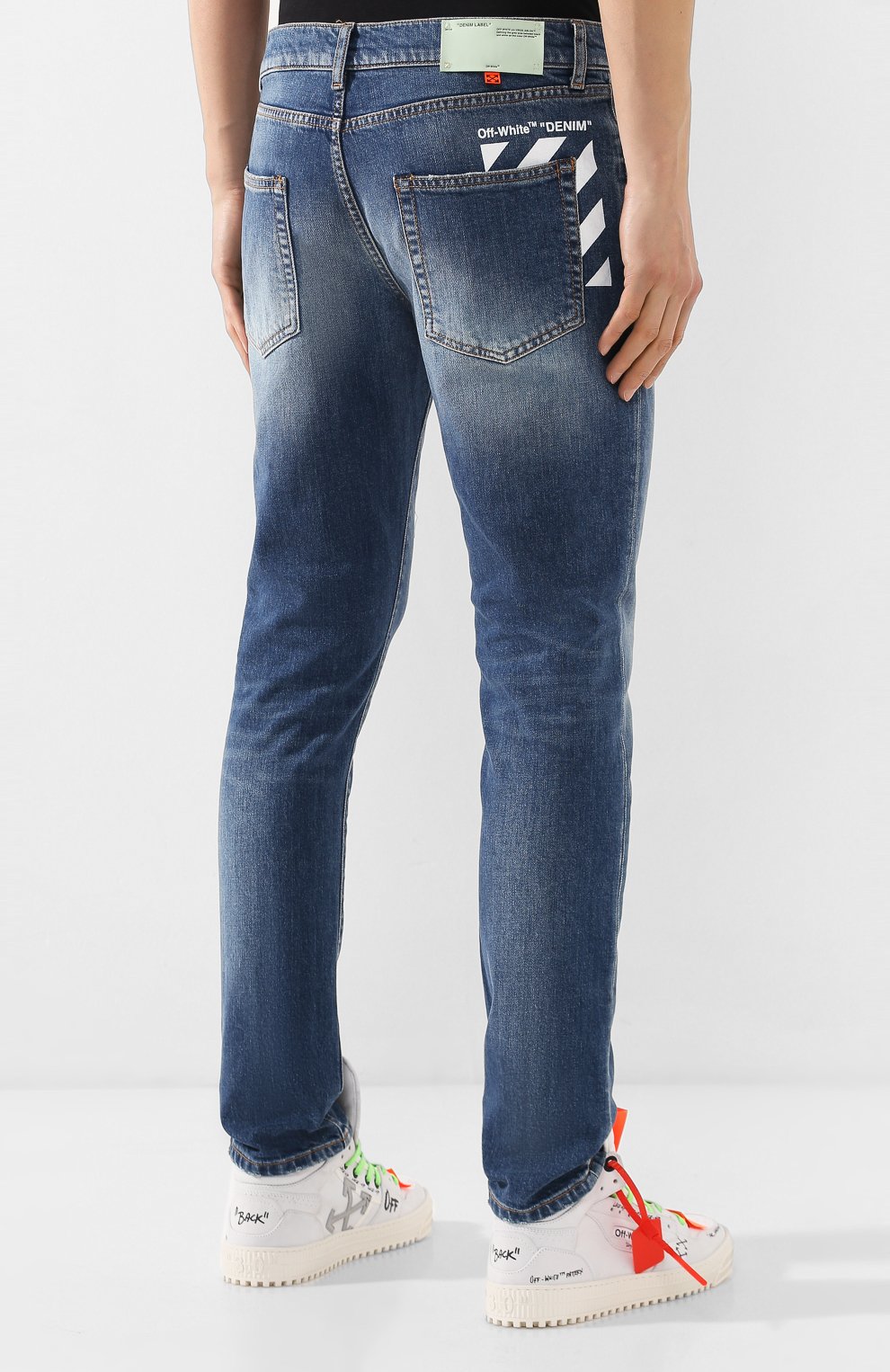 Джинсы OFF-WHITE, арт. 0MYA058R20G940278701, фото 4