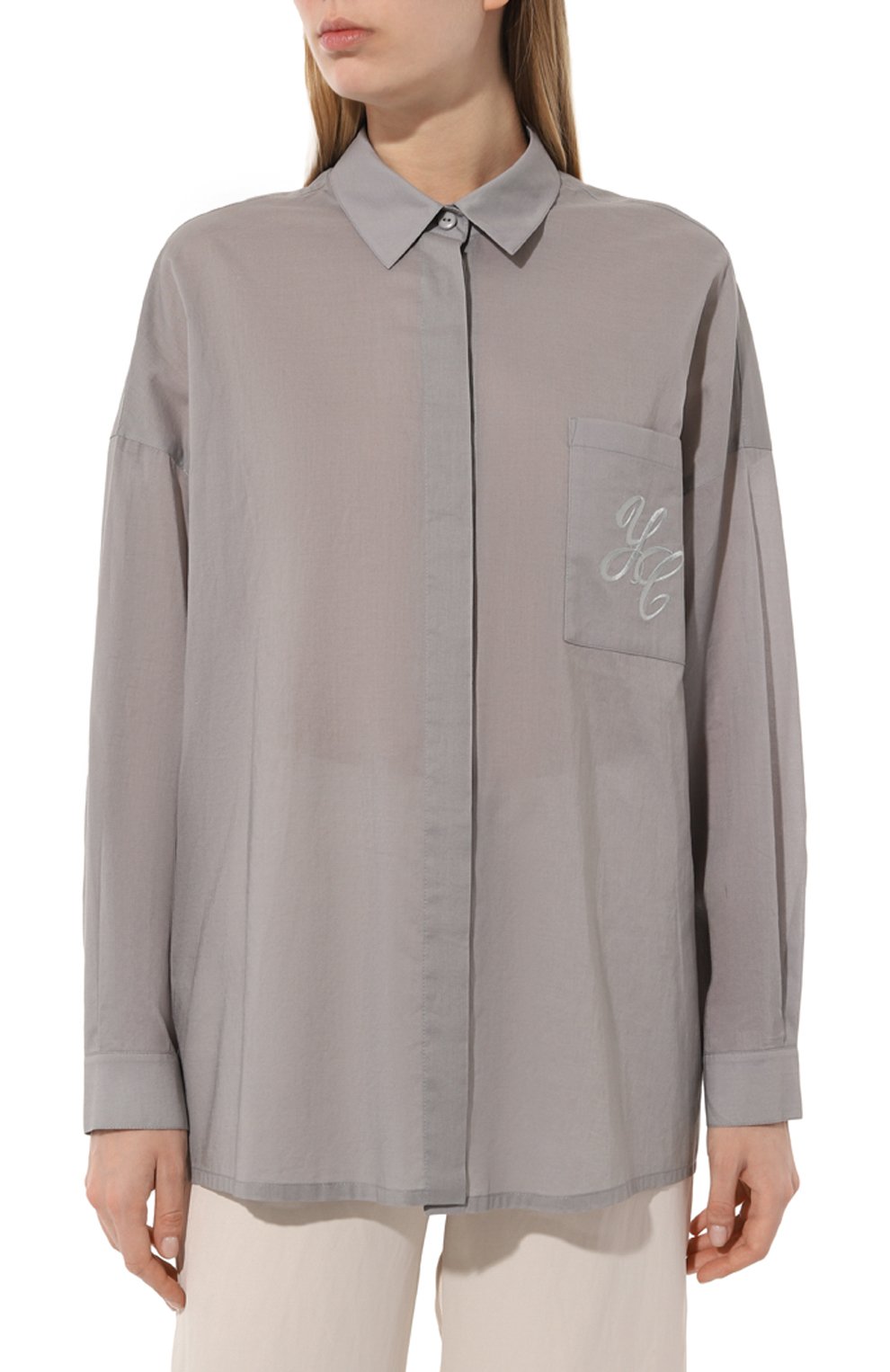 Хлопковая рубашка YANINA, арт. 0-2475B, фото 3