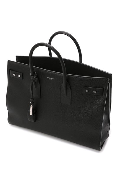 Кожаная сумка-тоут sac de jour SAINT LAURENT, арт. 631526/DTI0E, фото 4
