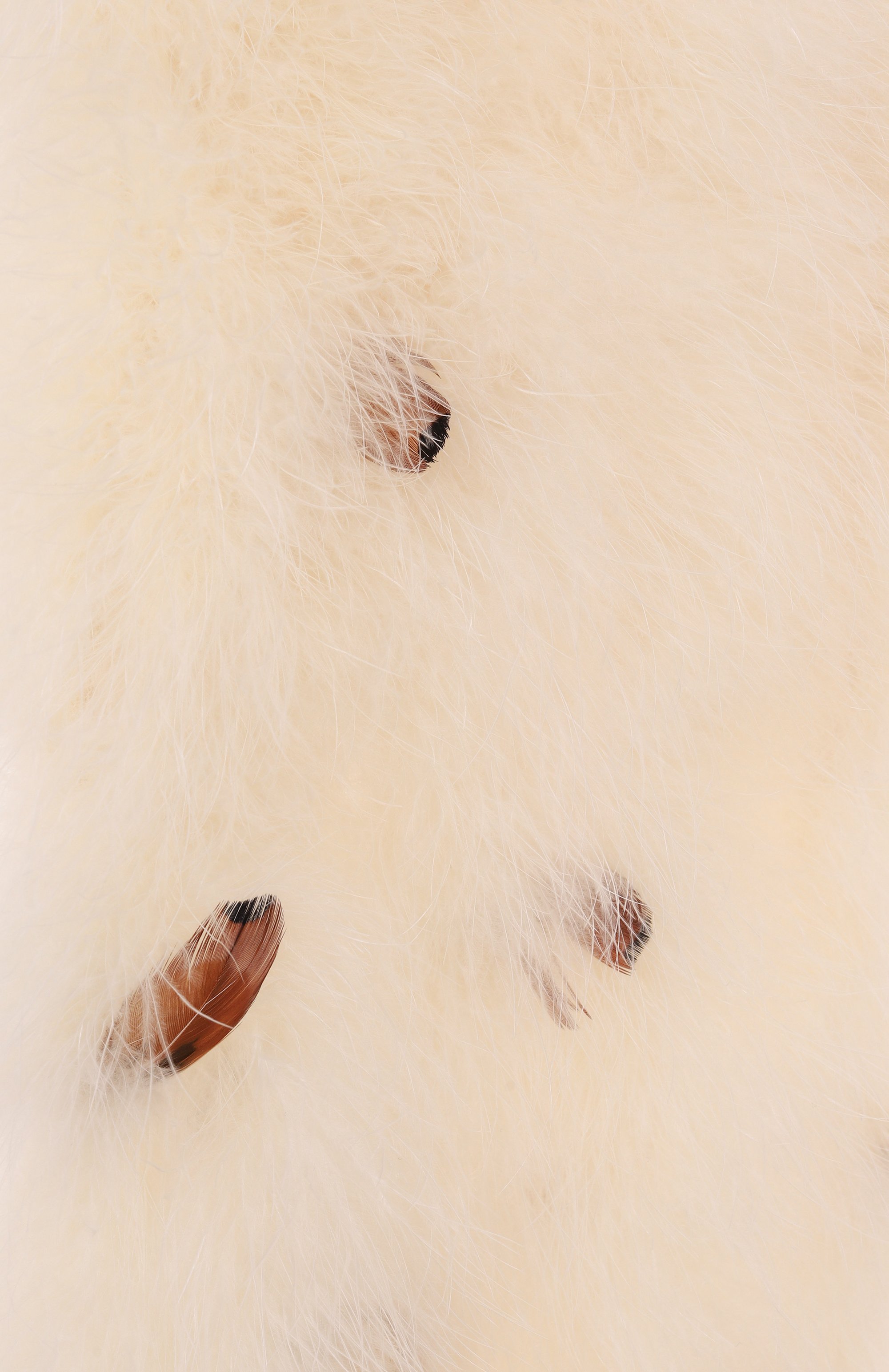 Шарф с отделкой перьями VALENTINO, арт. 6W0EN00F/FTG,  фото 3