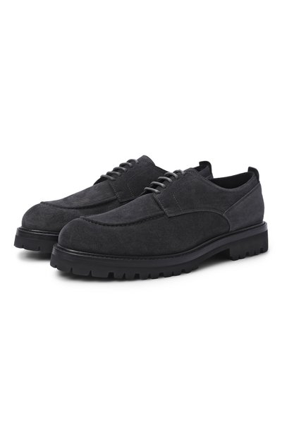 Мужские замшевые дерби MVST, арт. DERBY_1/SUEDE+CASHMERE