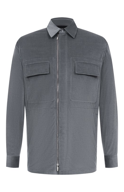 Вельветовая рубашка Zilli ZSSH01M016639010A Зелёный ZSSH01M016639010A