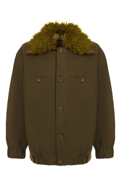 Мужская куртка изо льна и шерсти UMA WANG, арт. UM6507