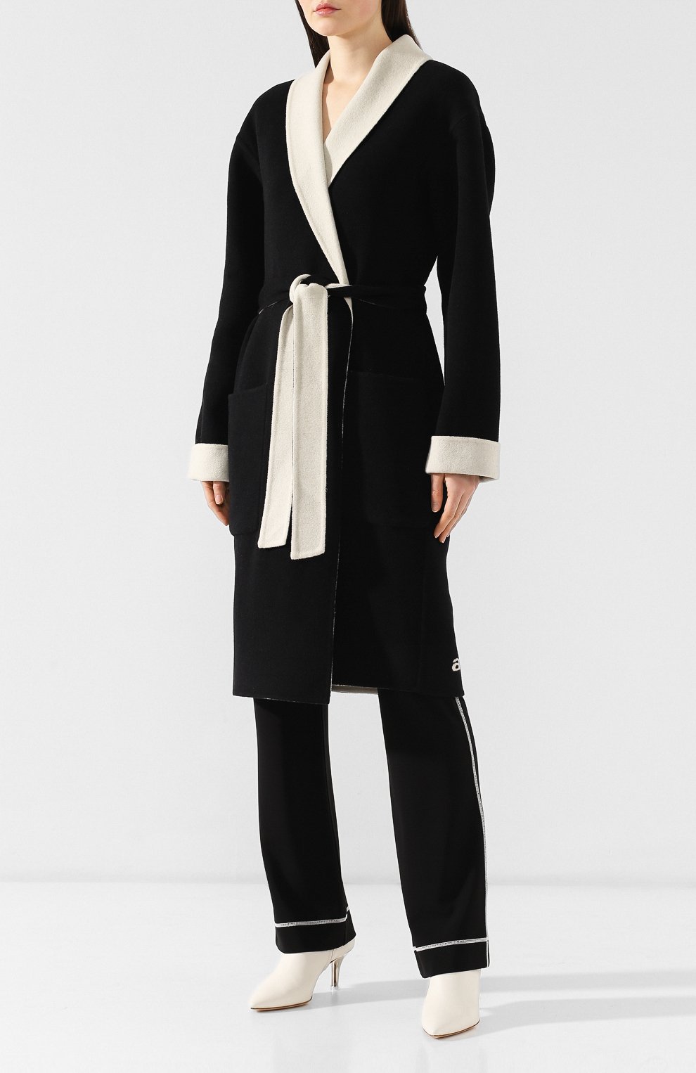 Шерстяное пальто ALEXANDER WANG, арт. 1W493056C2, фото 3