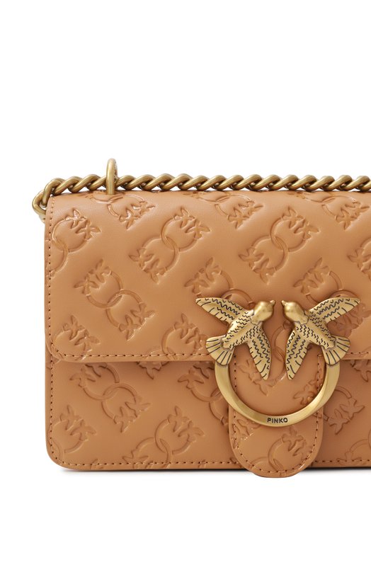 Сумка Love One mini Pinko 100074/A1YB Коричневый  100074/A1YB Фото 3