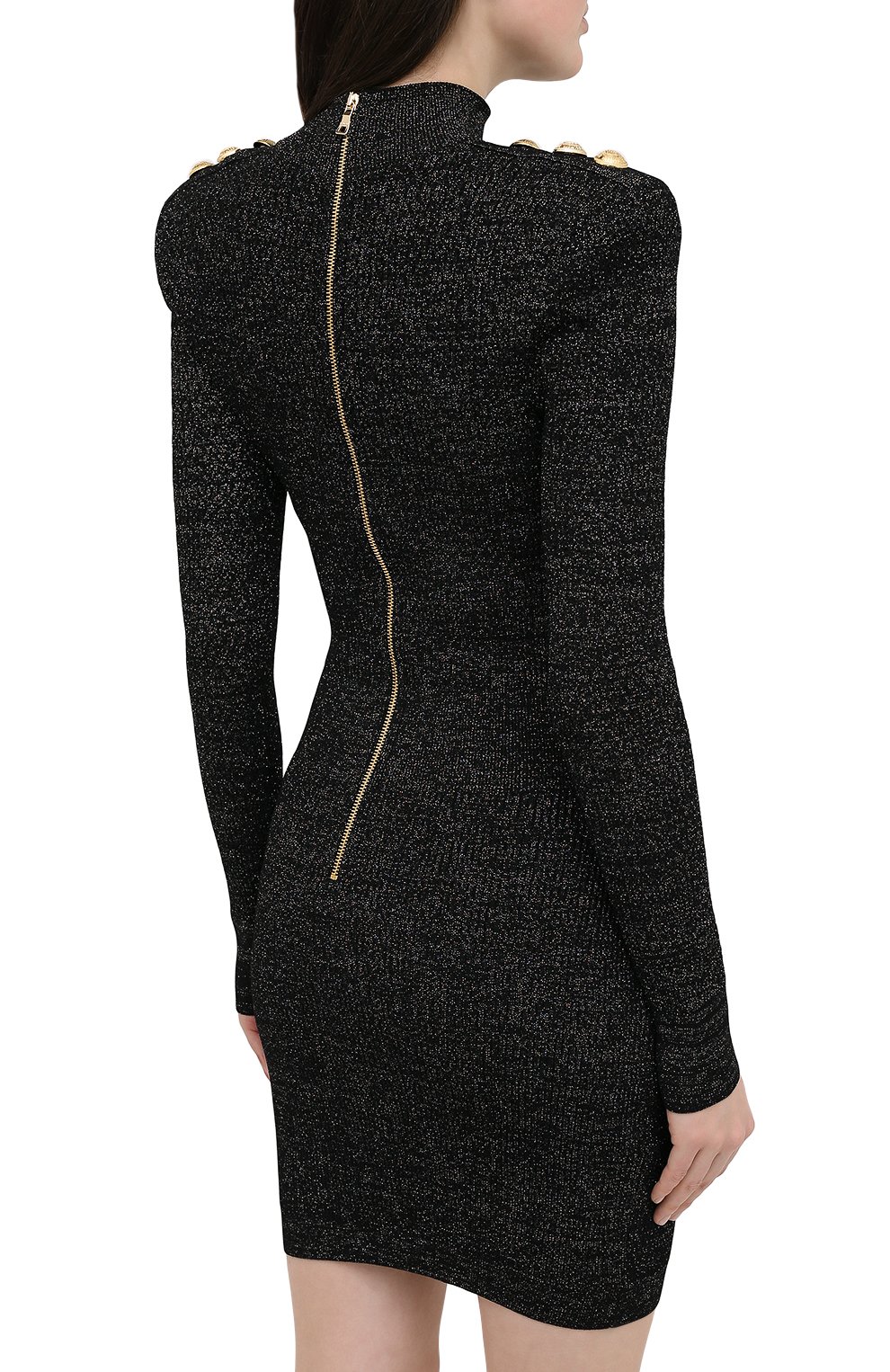 Платье из вискозы BALMAIN, арт. VF16232/K212, фото 4