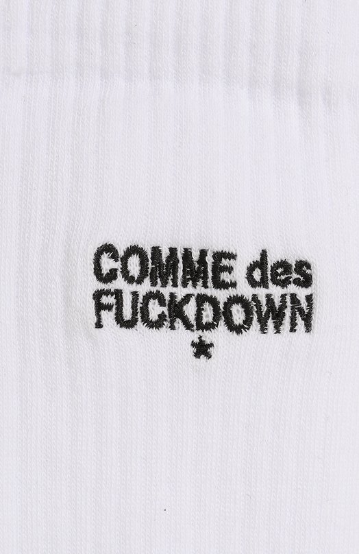 фото Хлопковые носки comme des fuckdown