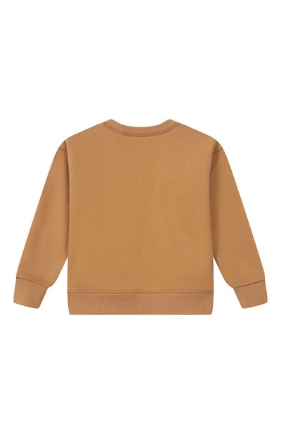 Хлопковый свитшот DSQUARED2 коричневого цвета по цене 18150 руб., арт. DQ2739/D0094, фото 2 Хлопковый свитшот DSQUARED2, арт. DQ2739/D0094, фото 2