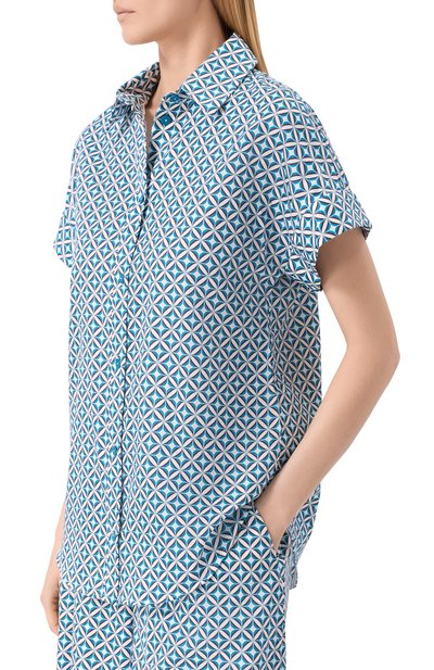 Хлопковая рубашка MAX MARA, арт. BCHCREA 261611101, фото 3